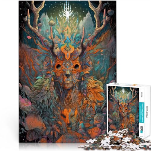 Trainieren Sie Ihr Gehirn und Ihre Hände Geist des Waldes 1000-teilige Puzzles für Teenager 38x52cm Gutes Geschenk Trainieren Sie Ihr Gehirn und Ihre Hände Geist des Waldes 1000-teilige Puzzles für Teenager 38x52cm Gutes Geschenk von LGNBTGM