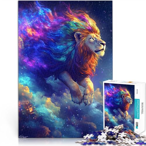 Trainieren Sie Ihr Gehirn und Ihre Hände Kosmischer Löwe~ Teenager-Puzzles 1000 Teile 26x38cm Geschenk zum Geburtstag ab 14 Jahren Trainieren Sie Ihr Gehirn und Ihre Hände Kosmischer Löwe~ Teenager-Puzzles 1000 Teile 26x38cm Geschenk zum Geburtstag ab 14 Jahren von LGNBTGM