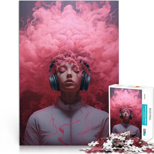 Trainieren Sie Ihr Gehirn und Ihre Hände Rosa Rauschen Puzzle für Erwachsene 2000 Teile 70x100cm Wanddekoration Trainieren Sie Ihr Gehirn und Ihre Hände Rosa Rauschen Puzzle für Erwachsene 2000 Teile 70x100cm Wanddekoration von LGNBTGM