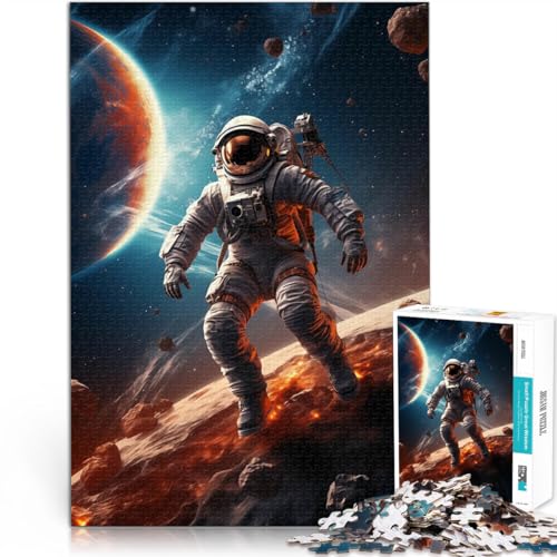 für Lernspiel-Herausforderungsspielzeug Astronautengalaxie 1000-teiliges Puzzle für Erwachsene 70x100cm EIN Kunstwerk für Lernspiel-Herausforderungsspielzeug Astronautengalaxie 1000-teiliges Puzzle für Erwachsene 70x100cm EIN Kunstwerk von LGNBTGM