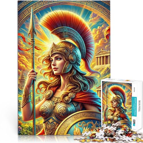 für Lernspiel-Herausforderungsspielzeug Athene, griechische Göttin Puzzle für Erwachsene 1000 Teile 70x100cm Geschenkideen von LGNBTGM