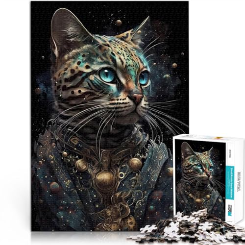 für Lernspiel-Herausforderungsspielzeug Bengalkatze Teenager 1000-teiliges Puzzle 26x38cm tolles Geschenk für ab 14 Jahren für Lernspiel-Herausforderungsspielzeug Bengalkatze Teenager 1000-teiliges Puzzle 26x38cm tolles Geschenk für ab 14 Jahren von LGNBTGM