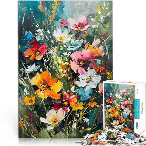 für Lernspiel-Herausforderungsspielzeug Blumen Bunte Wildblumen 1000-teilige Puzzles für Erwachsene 26x38cm Gutes Geschenk für Lernspiel-Herausforderungsspielzeug Blumen Bunte Wildblumen 1000-teilige Puzzles für Erwachsene 26x38cm Gutes Geschenk von LGNBTGM
