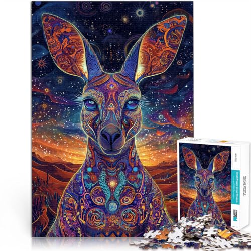 für Lernspiel-Herausforderungsspielzeug Farbiges Känguru 1000-teiliges Puzzle für Teenager 26x38cm Geschenk zum Geburtstag für Lernspiel-Herausforderungsspielzeug Farbiges Känguru 1000-teiliges Puzzle für Teenager 26x38cm Geschenk zum Geburtstag von LGNBTGM