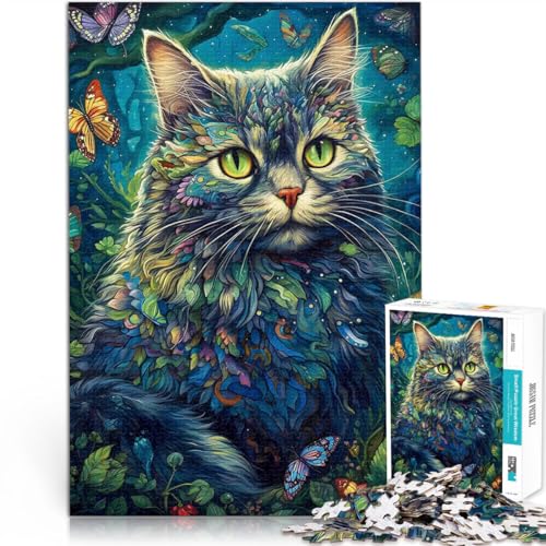 für Lernspiel-Herausforderungsspielzeug Katze Blumen 1000-teilige Puzzles für Erwachsene 26x38cm Verbessern Sie das Gedächtnis für ab 14 Jahren für Lernspiel-Herausforderungsspielzeug Katze Blumen 1000-teilige Puzzles für Erwachsene 26x38cm Verbessern Sie das Gedächtnis für ab 14 Jahren von LGNBTGM