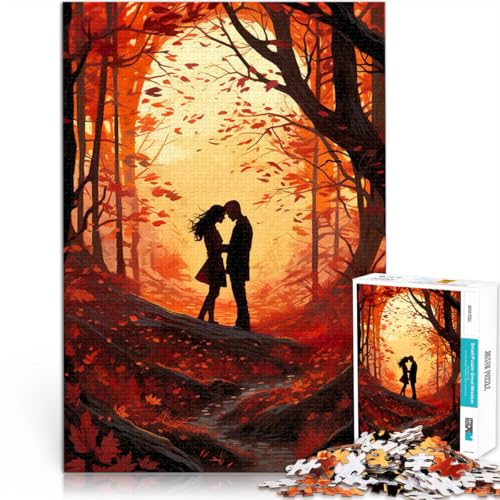für Lernspiel-Herausforderungsspielzeug Liebe im Herbst 1000-teilige Puzzles für Erwachsene 26x38cm Tolles Geschenk für Spiele für Lernspiel-Herausforderungsspielzeug Liebe im Herbst 1000-teilige Puzzles für Erwachsene 26x38cm Tolles Geschenk für Spiele von LGNBTGM
