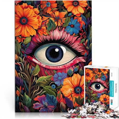 für Lernspiel-Herausforderungsspielzeug Psychedelische Augenblumen 2000-teiliges Puzzle für Erwachsene 70x100cm EIN Kunstwerk für Lernspiel-Herausforderungsspielzeug Psychedelische Augenblumen 2000-teiliges Puzzle für Erwachsene 70x100cm EIN Kunstwerk von LGNBTGM