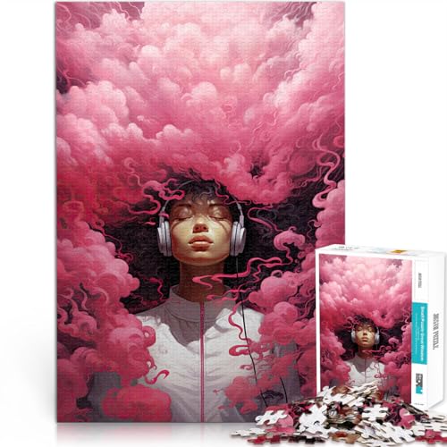 für Lernspiel-Herausforderungsspielzeug Rosa Rauschen Puzzle 2000 Teile für Teenager 70x100cm Eltern-Kind-Interaktion für Lernspiel-Herausforderungsspielzeug Rosa Rauschen Puzzle 2000 Teile für Teenager 70x100cm Eltern-Kind-Interaktion von LGNBTGM