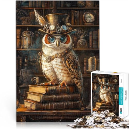 für Lernspiel-Herausforderungsspielzeug Weise Eule Puzzle für Erwachsene 1000 Teile 50x75cm Kunstwerk Geschenk ab 14 Jahren für Lernspiel-Herausforderungsspielzeug Weise Eule Puzzle für Erwachsene 1000 Teile 50x75cm Kunstwerk Geschenk ab 14 Jahren von LGNBTGM