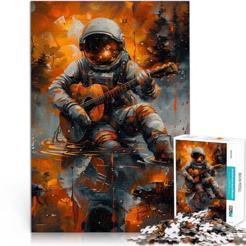 lustige Spiele für die ganze Familie Astronaut spielt Gitarre Puzzle für Teenager 1000 Teile 70x100cm Wanddekoration lustige Spiele für die ganze Familie Astronaut spielt Gitarre Puzzle für Teenager 1000 Teile 70x100cm Wanddekoration von LGNBTGM
