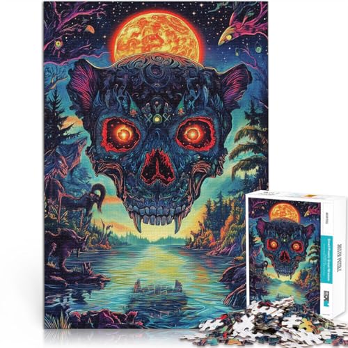 lustige Spiele für die ganze Familie Böses Skelett 1000-Teile-Puzzle für Teenager 26x38cm Tolles Geschenk für Spiele für und ab 14 Jahren lustige Spiele für die ganze Familie Böses Skelett 1000-Teile-Puzzle für Teenager 26x38cm Tolles Geschenk für Spiele für und ab 14 Jahren von LGNBTGM