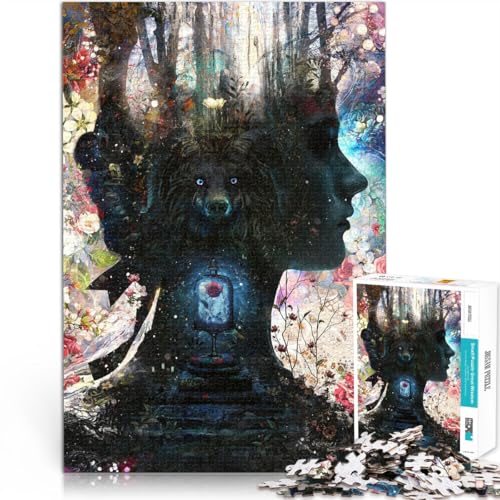 lustige Spiele für die ganze Familie Eine Geschichte so alt wie die Zeit 1000-teiliges Puzzle für Erwachsene 38x52cm Wanddekoration lustige Spiele für die ganze Familie Eine Geschichte so alt wie die Zeit 1000-teiliges Puzzle für Erwachsene 38x52cm Wanddekoration von LGNBTGM
