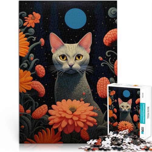 lustige Spiele für die ganze Familie Katzenkunst Puzzle für Teenager 1000 Teile 70x100cm Geburtstagsgeschenk, Geschenke für und ab 14 Jahren lustige Spiele für die ganze Familie Katzenkunst Puzzle für Teenager 1000 Teile 70x100cm Geburtstagsgeschenk, Geschenke für und ab 14 Jahren von LGNBTGM