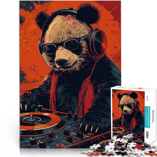 lustige Spiele für die ganze Familie Lächelnde DJ-Panda-Party~ 1000-teilige Puzzles für Teenager 50x75cm Gutes Geschenk lustige Spiele für die ganze Familie Lächelnde DJ-Panda-Party~ 1000-teilige Puzzles für Teenager 50x75cm Gutes Geschenk von LGNBTGM