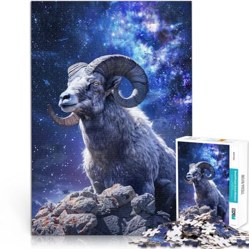 lustige Spiele für die ganze Familie Sternzeichen Widder Puzzle 2000 Teile für Erwachsene 70x100cm Geburtstagsgeschenk von LGNBTGM