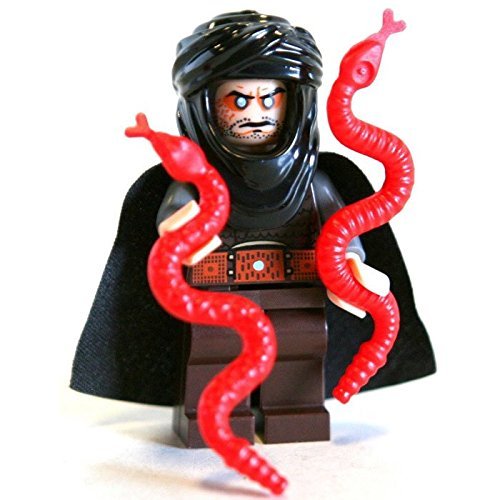 LEGO Prince of Persia Zolm Hassansin Leader Minifig Minifigure w/ Snake by Lgp von LGP
