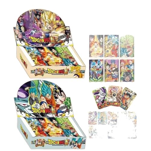 Anime Karten 36 Packs Karten Sammelkarten Anime Kartenspiel, Cartoon Karte Box, Trading Card Pack, Anime Spielkarten Lieblings Für Fans, Kinder, Teenager von LGQHCE