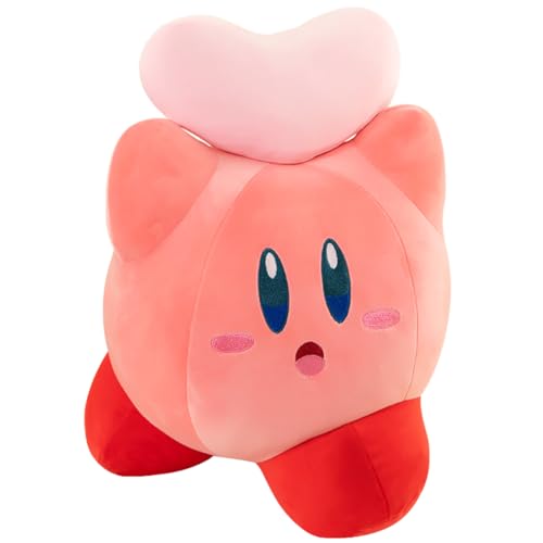 LGQHCE Kirby Kuscheltier, 30 cm Kirby Plüschtier Stofftier, Kirby Cartoon Anime Plush, für Kinder Mädchen Geburtstag Weihnachten Geschenk Spielzeug von LGQHCE