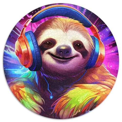 1000-teiliges Puzzle, Faultier, anspruchsvolle Puzzles, anspruchsvolle DIY-Kunst für Enthusiasten, Entspannung, 67,5 x 67,5 cm von LGSHENG