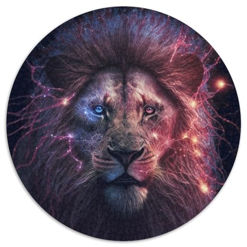 1000-teiliges Puzzle, Löwe, schwierige Puzzles für Erwachsene, Familienspielabend, Heimdekoration und Gehirntraining, Geschenk, 67,5 x 67,5 cm 1000-teiliges Puzzle, Löwe, schwierige Puzzles für Erwachsene, Familienspielabend, Heimdekoration und Gehirntraining, Geschenk, 67,5 x 67,5 cm von LGSHENG