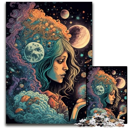 1000-teiliges Puzzle „Cosmic High“, Holzpuzzle für Erwachsene, anspruchsvolles DIY-Denkspiel, perfektes Familienspiel oder dekoratives Geschenk, 50x75cm 1000-teiliges Puzzle „Cosmic High“, Holzpuzzle für Erwachsene, anspruchsvolles DIY-Denkspiel, perfektes Familienspiel oder dekoratives Geschenk, 50x75cm von LGSHENG