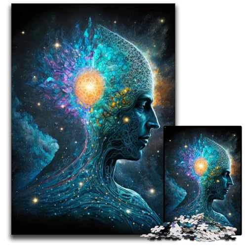 1000-teiliges Puzzle „Esoterisches Zen-Universum“, anspruchsvolles Denkspiel für Teenager, unterhaltsames interaktives Spiel für die ganze Familie, 26x38cm 1000-teiliges Puzzle „Esoterisches Zen-Universum“, anspruchsvolles Denkspiel für Teenager, unterhaltsames interaktives Spiel für die ganze Familie, 26x38cm von LGSHENG