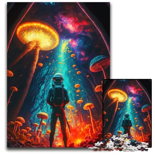 1000-teiliges Puzzle „Magische Pilze“, anspruchsvolles Denkspiel für Teenager, unterhaltsames interaktives Spiel für die ganze Familie, 26x38cm 1000-teiliges Puzzle „Magische Pilze“, anspruchsvolles Denkspiel für Teenager, unterhaltsames interaktives Spiel für die ganze Familie, 26x38cm von LGSHENG