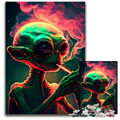 1000-teiliges Puzzle „Rauchender Offizier“, Holzpuzzle für Erwachsene, anspruchsvolles DIY-Denkspiel, perfektes Familienspiel oder dekoratives Geschenk, 26x38cm 1000-teiliges Puzzle „Rauchender Offizier“, Holzpuzzle für Erwachsene, anspruchsvolles DIY-Denkspiel, perfektes Familienspiel oder dekoratives Geschenk, 26x38cm von LGSHENG