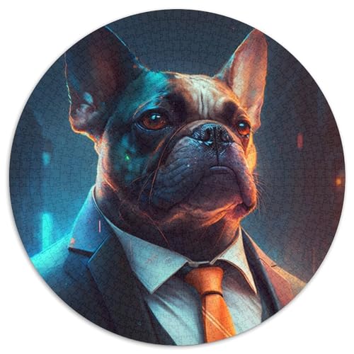 1000-teiliges Puzzle Boss Bulldog 1000-teiliges Puzzle für Erwachsene DIY Home Decor Denksportspiel für Teenager 67,5 x 67,5 cm 1000-teiliges Puzzle Boss Bulldog 1000-teiliges Puzzle für Erwachsene DIY Home Decor Denksportspiel für Teenager 67,5 x 67,5 cm von LGSHENG