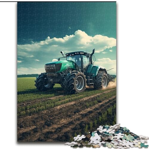 1000-teiliges Puzzle Traktorgeräte, Teenager, Paare und Freunde zum Geburtstag, zu Weihnachten (Größe: 26x38cm) von LGSHENG