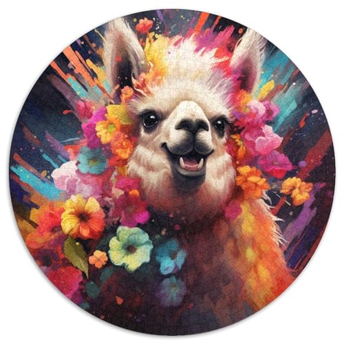 1000-teiliges Puzzle für Erwachsene, Alpaka, Unmögliches Puzzle für Erwachsene, Denksportaufgabe, Spiel für Erwachsene, interaktive Familienaktivität, 67,5 x 67,5 cm 1000-teiliges Puzzle für Erwachsene, Alpaka, Unmögliches Puzzle für Erwachsene, Denksportaufgabe, Spiel für Erwachsene, interaktive Familienaktivität, 67,5 x 67,5 cm von LGSHENG