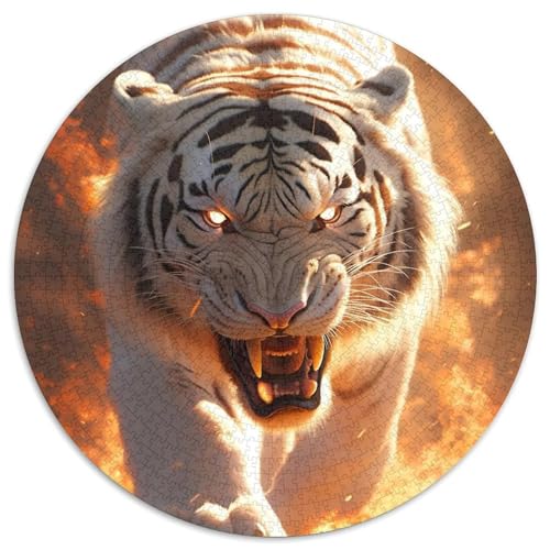 1000-teiliges Puzzle für Erwachsene, Art Tigers, Puzzle für Erwachsene, ideales Urlaubs- oder Geburtstagsgeschenk, Partyspielspielzeug, 67,5 x 67,5 cm 1000-teiliges Puzzle für Erwachsene, Art Tigers, Puzzle für Erwachsene, ideales Urlaubs- oder Geburtstagsgeschenk, Partyspielspielzeug, 67,5 x 67,5 cm von LGSHENG