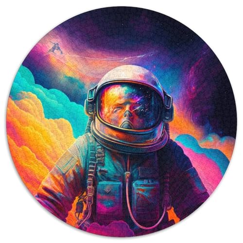 1000-teiliges Puzzle für Erwachsene, Astronaut, Unmögliches Puzzle für Erwachsene, Denksportaufgabe, Spiel für Erwachsene, interaktive Familienaktivität, 67,5 x 67,5 cm 1000-teiliges Puzzle für Erwachsene, Astronaut, Unmögliches Puzzle für Erwachsene, Denksportaufgabe, Spiel für Erwachsene, interaktive Familienaktivität, 67,5 x 67,5 cm von LGSHENG