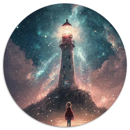 1000-teiliges Puzzle für Erwachsene, Astronauten-Puzzle für Erwachsene, ideales Urlaubs- oder Geburtstagsgeschenk, Partyspiel-Spielzeug, 67,5 x 67,5 cm von LGSHENG