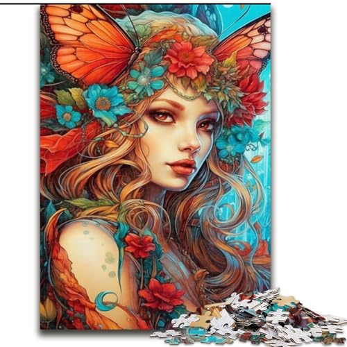 1000-teiliges Puzzle für Erwachsene, Buddha-Statue-Puzzle, Familienaktivitätsspiel für Teenager, anspruchsvolles Denkspiel (Größe: 50x75cm) von LGSHENG