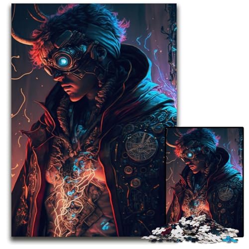 1000-teiliges Puzzle für Erwachsene, Fantasy-Charakter-Puzzle für Erwachsene, perfekt für Halloween, Weihnachten, Geburtstagsgeschenk, 50x75cm von LGSHENG