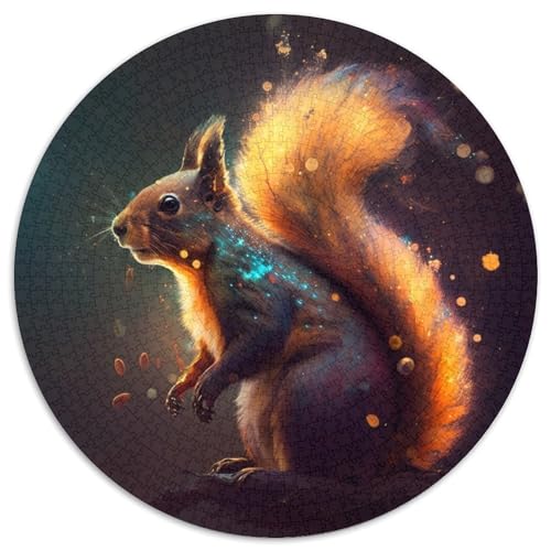 1000-teiliges Puzzle für Erwachsene, Fantasy-Eichhörnchen-Puzzle für Erwachsene, ideales Urlaubs- oder Geburtstagsgeschenk, Partyspiel-Spielzeug, 67,5 x 67,5 cm von LGSHENG