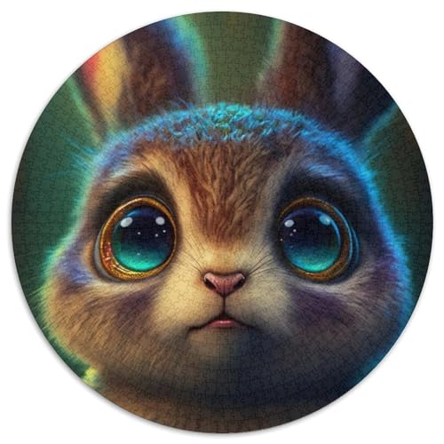 1000-teiliges Puzzle für Erwachsene, Hasenbaby, Unmögliches Puzzle für Erwachsene, Denksportaufgabe, Spiel für Erwachsene, interaktive Familienaktivität, 67,5 x 67,5 cm 1000-teiliges Puzzle für Erwachsene, Hasenbaby, Unmögliches Puzzle für Erwachsene, Denksportaufgabe, Spiel für Erwachsene, interaktive Familienaktivität, 67,5 x 67,5 cm von LGSHENG