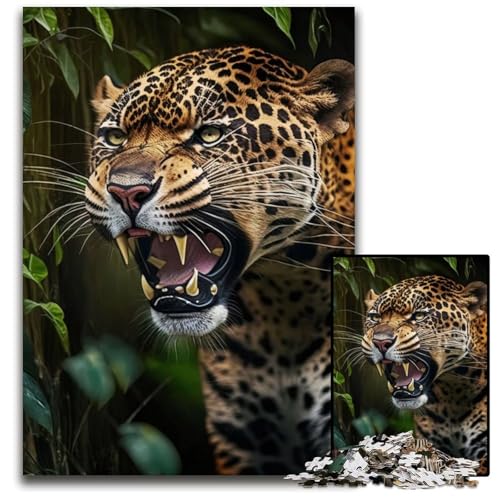 1000-teiliges Puzzle für Erwachsene, Jaguar-Puzzles für Erwachsene, Denkspiel für Teenager, 50x75cm 1000-teiliges Puzzle für Erwachsene, Jaguar-Puzzles für Erwachsene, Denkspiel für Teenager, 50x75cm von LGSHENG