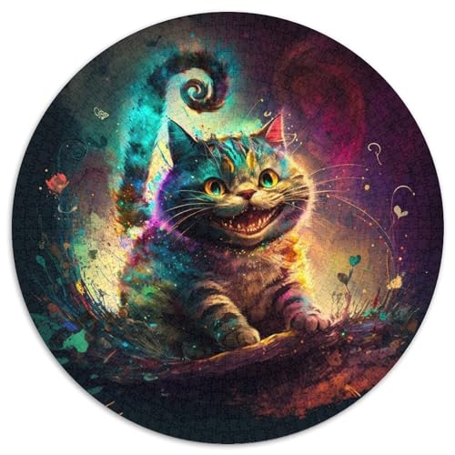 1000-teiliges Puzzle für Erwachsene, Katzen-Puzzle für Erwachsene, ideales Urlaubs- oder Geburtstagsgeschenk, Partyspiel-Spielzeug, 67,5 x 67,5 cm von LGSHENG