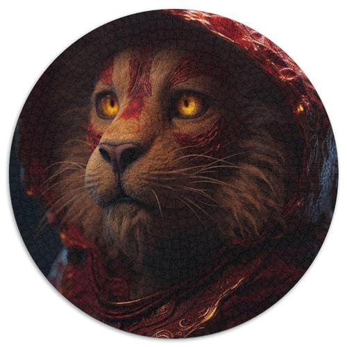1000-teiliges Puzzle für Erwachsene, Löwe, Unmögliches Puzzle für Erwachsene, Denksportaufgabe, Spiel für Erwachsene, interaktive Familienaktivität, 67,5 x 67,5 cm 1000-teiliges Puzzle für Erwachsene, Löwe, Unmögliches Puzzle für Erwachsene, Denksportaufgabe, Spiel für Erwachsene, interaktive Familienaktivität, 67,5 x 67,5 cm von LGSHENG