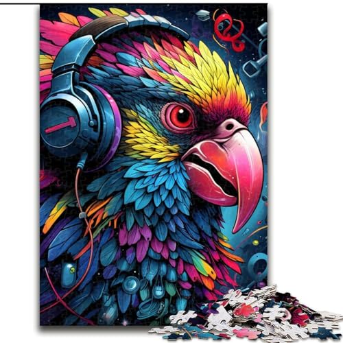 1000-teiliges Puzzle für Erwachsene, Tiere, Vögel, Papageien, Puzzle, Teenager, Paare und Freunde zum Geburtstag, Weihnachten (Größe: 26x38cm) von LGSHENG