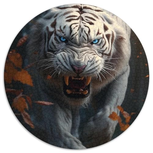 1000-teiliges Puzzle für Erwachsene, Tiger-Puzzle für Erwachsene, ideales Urlaubs- oder Geburtstagsgeschenk, Partyspiel-Spielzeug, 67,5 x 67,5 cm von LGSHENG