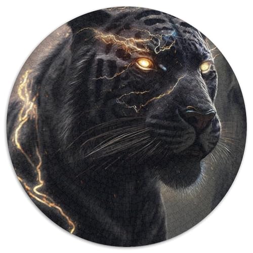 1000-teiliges Puzzle für Erwachsene, Tiger-Puzzle für Erwachsene, ideales Urlaubs- oder Geburtstagsgeschenk, Partyspiel-Spielzeug, 67,5 x 67,5 cm von LGSHENG