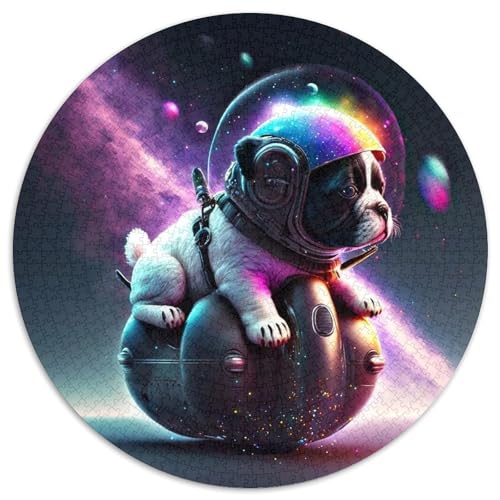 1000-teiliges Puzzle für Erwachsene, Weltraumhund, Unmögliches Puzzle für Erwachsene, Denksportaufgabe, Spiel für Erwachsene, interaktive Familienaktivität, 67,5 x 67,5 cm 1000-teiliges Puzzle für Erwachsene, Weltraumhund, Unmögliches Puzzle für Erwachsene, Denksportaufgabe, Spiel für Erwachsene, interaktive Familienaktivität, 67,5 x 67,5 cm von LGSHENG