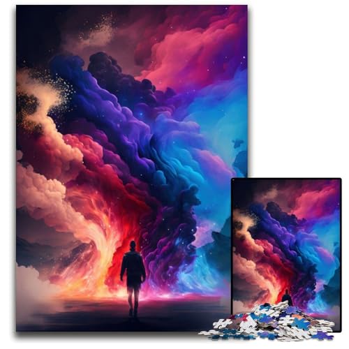 1000-teiliges Puzzle für Erwachsene „Colourful Dreams“ aus Pappe, anspruchsvolles Denkspiel für Jugendliche, 26x38cm 1000-teiliges Puzzle für Erwachsene „Colourful Dreams“ aus Pappe, anspruchsvolles Denkspiel für Jugendliche, 26x38cm von LGSHENG
