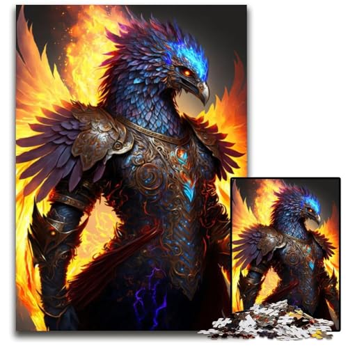 1000-teiliges Puzzle für Erwachsene, gepanzerter Phönix, Puzzle für Erwachsene, Denkspiel für Teenager, 50x75cm 1000-teiliges Puzzle für Erwachsene, gepanzerter Phönix, Puzzle für Erwachsene, Denkspiel für Teenager, 50x75cm von LGSHENG