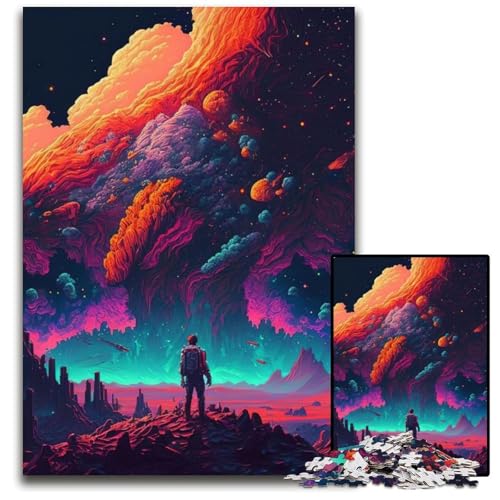 1000-teiliges Puzzle für Erwachsene, stehendes Feuer, Holzpuzzle, hochschwieriges Denkspiel für Jugendliche, 50x75cm 1000-teiliges Puzzle für Erwachsene, stehendes Feuer, Holzpuzzle, hochschwieriges Denkspiel für Jugendliche, 50x75cm von LGSHENG