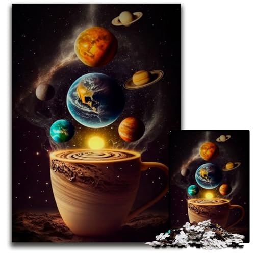 1000-teiliges Puzzle für Erwachsene „Space is Wild“ Holzpuzzle, hochschwieriges Denkspiel für Jugendliche, 26x38cm 1000-teiliges Puzzle für Erwachsene „Space is Wild“ Holzpuzzle, hochschwieriges Denkspiel für Jugendliche, 26x38cm von LGSHENG