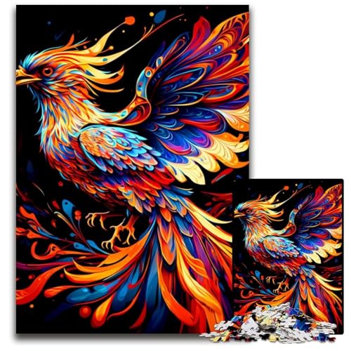 1000-teiliges Puzzle für Erwachsene Phoenix Holzpuzzles, schwieriges Denkspiel für Jugendliche, 50x75cm 1000-teiliges Puzzle für Erwachsene Phoenix Holzpuzzles, schwieriges Denkspiel für Jugendliche, 50x75cm von LGSHENG